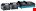 Makita accu starterset - 191J97-1 - 36 V - 2x4.0 Ah accu BL4040 en snellader DC40RA - in Mbox
