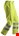 Snickers Workwear regenwerkbroek PU - 8243 - geel - maat XXL