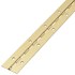 Pianoscharnier vermessingd - 32x0,7 mm - lengte 3500 mm