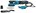 Makita BO001CGZ Accu Excenter Schuurmachine XGT 40V Max 125 mm - Exclusief Accu en Lader