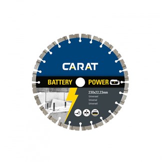 Carat diamantzaag - BATTERY POWER - Ø230/22.23mm
