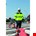 Opsial High Visibility parka - geel/marine fluorecerend - maat L