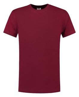 Tricorp T-shirt - Casual - 101002 - wijn rood - maat M