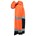 Tricorp softshell jack - Bi-color - Safety - 403007 - fluor oranje/marine blauw - maat L