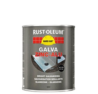 Rust-Oleum zinkspray - Hard Hat Zinc - glanzend - 0.565l - blik