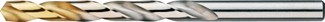 Phantom HSS spiraalboren DIN 338 TiN-tip- Artikelgroep 11.451