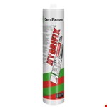Zwaluw Hybrifix universele hybride lijm en kit - 290 ml koker - wit
