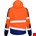 Opsial Softshell jas oranje-marineblauw High-Visibility - maat 5XL