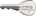 Abus cilinder hangslot 65/50 - 50mm - gelijksluitend op nr. KA0505