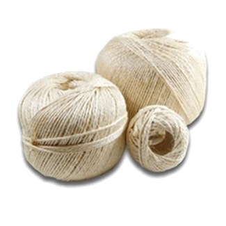 Ivana sisal paktouw - geslagen natuurvezel - 2 draads - 125 m - 500 gr - 51082