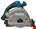 Makita accu invalcirkelzaag - SP001GZ04 - 40V Max - 165mm - excl. accu en lader - AWS zender en geleiderail met tas - in Mbox