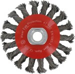 Ivana kegelborstel M14 100x0,5mm getordeerd staaldraad 51721