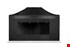 Grizzly zijwand RAAM - GO-WORK - 4,5 m - zwart