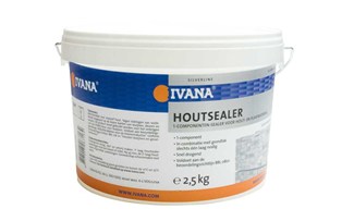 Ivana IVA000692 Houtsealer wit - 2,5kg emmer