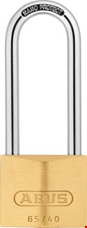 ABUS cilinder hangslot - 65/40HB63 - hoge beugel 63mm - gelijksluitend  op nr. KA0406