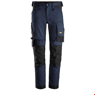 Snickers Workwear 6341 Stretch Werkbroek blauw/zwart - maat 64