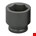 GEDORE slagmoerdopsleutel - 1.1/2" - 6-kant - 110mm