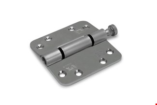 DX Glijlagerscharnier ronde hoeken 89x89x3 mm - verzinkt