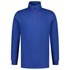 Tricorp sweater ritskraag - Casual - 301010 - koningsblauw - maat 4XL