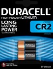 Duracell domotica/fotobatterij (2x) - 3.0V CR2