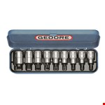 GEDORE dopsleutel-schroevendraaierset - 1/2" - 9-dlg - IS-PH-XZN