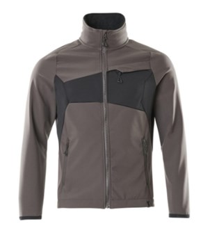 Mascot 20102-253 softshell jas antraciet/zwart maat S