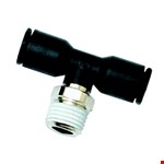 Legris - T-Inschroefkoppeling - vertikaal - 4 mm x 1/8" - BSPT - 3108 04 10