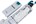 Makita accu borstelstofzuiger - DVC560PT2 - 2x18V - 2x5.0 Ah accu en duo snellader - in doos