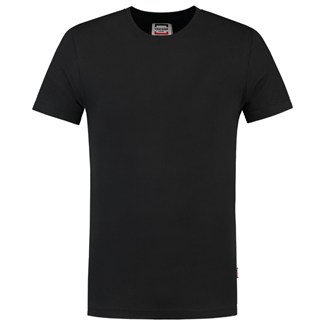 Tricorp T-shirt fitted - Casual - 101004 - zwart - maat 3XL