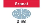 Festool 150mm schuurschijven(100x) - Granat - korrel 400 - 575172