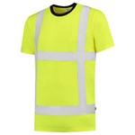 Tricorp t-shirt - RWS - birdseye - fluor yellow - maat XL