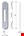 SecuMax anti-manipulatie plaat - RVS F1 geborsteld - 90 x 450 mm - 3010.017.16 - sparing 240 mm