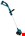 Makita accu trimmer - DUR193Z - LXT 18V - excl. accu en lader - in doos
