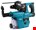 Makita accu combihamer - DHR242ZJW - SDS-Plus - 18V - excl. accu en lader - in Mbox met stofafzuigunit