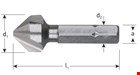 Rotec verzinkfrees HSS-G- verzink-bit