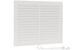Nedco schuifrooster luxe 250 x 200 mm wit met koord