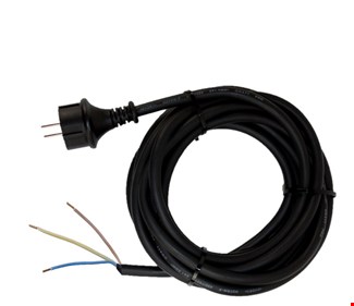 Qwatt Pro neopreen aansluitsnoer 3-aderig - Klasse I - 3 x 2,5 mm² - 5 m - 2511126