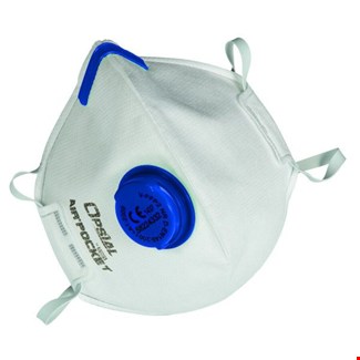 Opsial stofmasker - Air Pocket - FFP2D - met ventiel - opvouwbaar