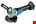 Makita haakse accu slijpmachine - DGA520ZX1 - 18V - 125mm - X-LOCK - excl. accu en lader - in doos