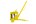 Orit gevelsteenknipper - Quattro-Quattro - 4 formaten - B75 mm - H90-120 mm - geel