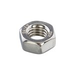 Hoenderdaal zeskantmoer [100x] - RVS-A2 - SW-22 - M14