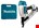 Makita 8 bar brad tacker - AF635 - 15 Ga - in koffer - met olie en veiligheidsbril