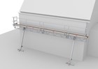 Altrex modulaire triangelbrug met staanders  - 3 m