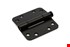 DX Glijlagerscharnier ronde hoeken 89x89x3 mm - zwart
