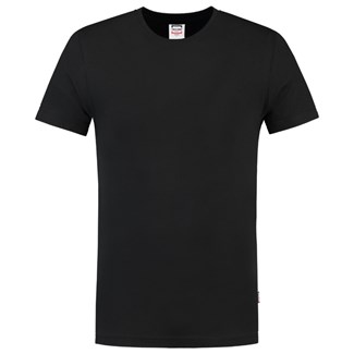 Tricorp T-shirt fitted - Casual - 101004 - zwart - maat 152