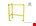 Orit tafel - voor Quattro-Quattro gevelsteenknipper - 600 x 300 mm - geel