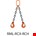 REMA ketting 2-sprong - 1960KG-6MM-RML-RCH-1M - in opbergbox