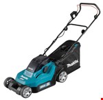 Makita accu grasmaaier - DLM382CM2 - 2x18V - 38cm - 2x4.0 Ah accu en duolader - in doos