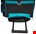 Makita gereedschapstas trolley - multifunctioneel - zwart