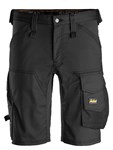 Snickers Workwear stretch korte broek - 6143 - zwart - maat 58